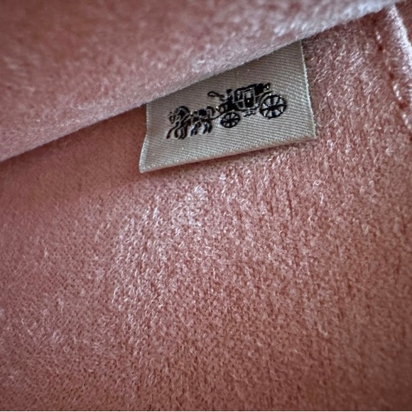 NWOT Coach C6779 Mini Pepper Crossbody Pebble and Embossed Leather Shell Pink - Picture 11 of 11